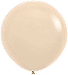 Шар (24''/61 см), Телесный (661), макарунс, 3 шт.